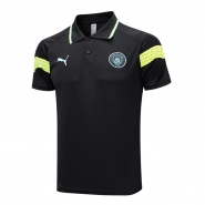 Camiseta Polo del Manchester City 23-24 Negro